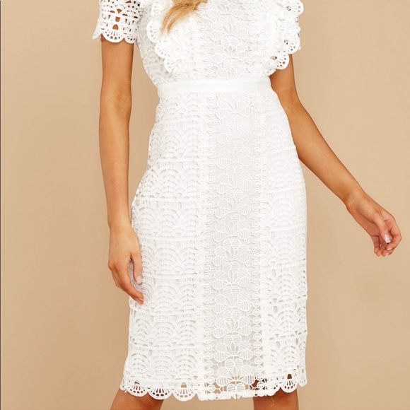 🎉🎊 HP 12/4/21🎉🎊 White Eyelet Dress🤍 - Picture 8 of 11